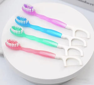 Nuovo caldo doppio uso filo 5 In 1 pasta spazzolino usa e getta e portatile Bursting Bead spazzolino da denti con un solo pennello - Product Image 2