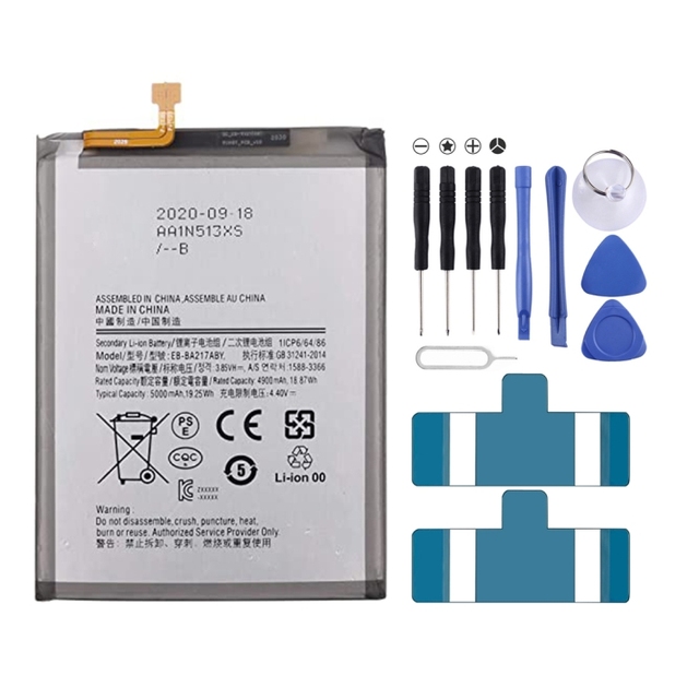 EB-BA217ABY 5000mAh Li-Polymer Battery Replacement for Samsung Galaxy A21s A12 A13 SM-A217F SM-A217M A217DS