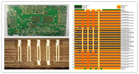 Fabricante de PCB HDI en China, Servicio de Ensamblaje de PCB de Circuito de Alta Densidad Personalizado con Microvias