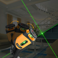 Niveau laser Inorm 5 lignes, instrument de nivellement pour la prospection et l'extérieur/l'intérieur, mini niveau laser croisé, niveau laser T52