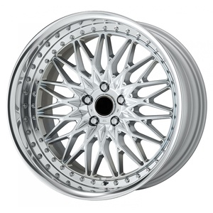 Jantes forgées en alliage d'aluminium sur mesure en 2 parties, 17 18 19 20 21 22 pouces, 5x100 5x108 5x112 5x114.3 5x115 5x120 5x127 Mercedes Hellcat - Product Image 5