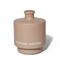 Parfum personnalisé de luxe diffuseur de roseau bouteille en verre céramique décoration maison parfum huile essentielle ensemble diffuseur de roseau