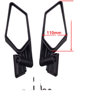 Rétroviseur de guidon noir 44mm pour 2017 2018 pour <span class=keywords><strong>Can</strong></span> <span class=keywords><strong>Am</strong></span> Maverick X3 UTV RZR ATV <span class=keywords><strong>Quad</strong></span> Bike <span class=keywords><strong>pièces</strong></span> et accessoires de moto - Product Image 1