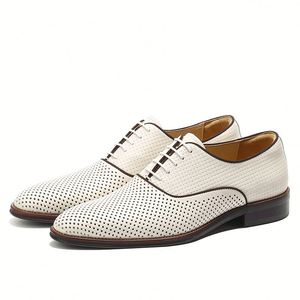 Zapatos de Hombre de Última Moda Otoñal, Estilo Retro Británico, Punta Puntiaguda, Punta Redonda, Casual de Negocios - Product Image 3