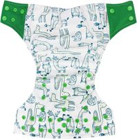 Couches lavables faciles à pression pour bébé enfant de nuit couches lavables réutilisables taille unique réglable vente en gros