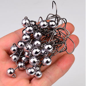 5 unids/lote anzuelos Ball Jighead 3,5G-10g anzuelos <span class=keywords><strong>de</strong></span> pesca <span class=keywords><strong>de</strong></span> carbono Jigging anzuelos <span class=keywords><strong>de</strong></span> púas Ned Rig anzuelos <span class=keywords><strong>aparejos</strong></span> <span class=keywords><strong>de</strong></span> pesca - Product Image 6