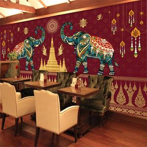 วอลเปเปอร์ตกแต่งสไตล์สปาแบบเอเชียตะวันออกเฉียงใต้ สไตล์ไทย - Product Image 2