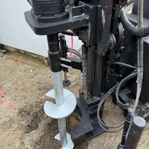 Op maat gemaakte lengte, thermisch verzinkte spiraalpalen/ grondschroefpalen, ISO-standaard staalmateriaal voor betonversterking - Product Image 3