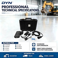 DYN 317-7485 466-6258 Kit Completo de Adaptador de Comunicación para Escáner de Diagnóstico de Maquinaria de Construcción de Excavadoras ET3