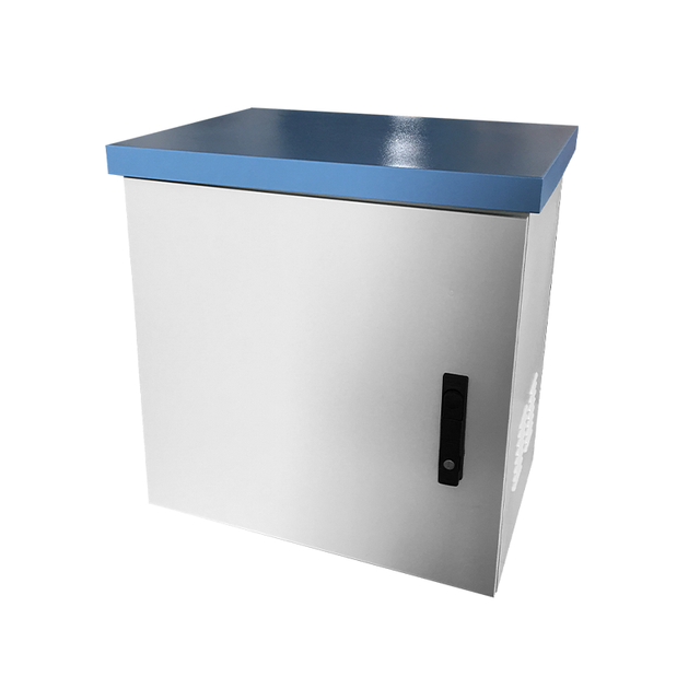 Compact 6U 9U 12U 15U Outdoor Cabinet IP55 Weatherproof Wall Mount Enclosure with Padlock Handle for Power Supply