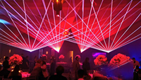 Haute puissance 15w Rgb Multi couleur scène animée ILDA Pangolin FB4 DJ Bar Laser Show équipement d'éclairage