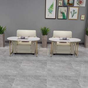 Table de manucure portable monocouche de style japonais avec roulettes, station de nail art moderne et minimaliste à poser sur le canapé - Product Image 3