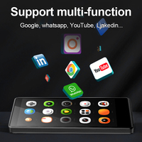 Reproductor MP4 con Pantalla Táctil IPS de 4 Pulgadas y Android 8.1 de Hbnkh, Precio de Fábrica, Personalización de Colores y Programas, Reproductor de Música Android