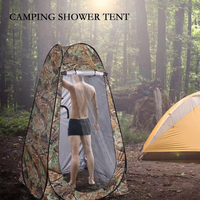 Tente de toilette de salle de bains portable de camping en plein air de bonne qualité