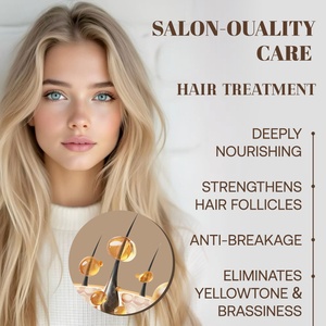 Salon professionnel <span class=keywords><strong>masque</strong></span> capillaire violet profond traitement hydratant réparation endommagé coloré sec crépus soin des <span class=keywords><strong>cheveux</strong></span> conditionneur à la kératine - Product Image 3