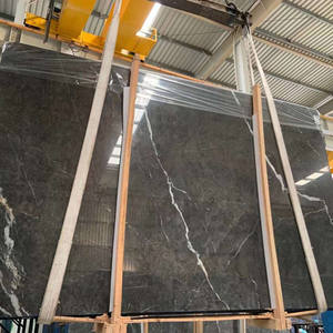 Losas de Mármol Gris Wyndham TMZ, Mármol Marrón Habana, Diseño Interior Moderno, Encimera de Cocina, Superficie Pulida para Entrada de Villa - Product Image 2