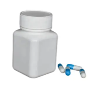 Factory Direct China 65Ml Medicine Plastic Bottles Capsule Empty Plastic Jars With Lids