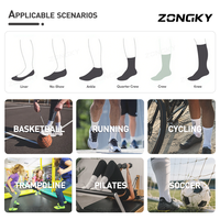 Chaussettes de sport pour femmes en gros, 100 % coton, respirantes, antidérapantes, écologiques, pour yoga et pilates