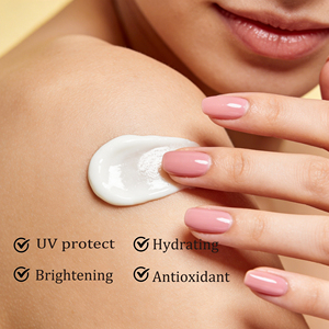 <span class=keywords><strong>Crema</strong></span> <span class=keywords><strong>Solare</strong></span> SPF50 Idratante con Niacinamide, Estratto di Heartleaf e Ceramidi, Protezione UV, Etichetta Privata - Product Image 4