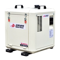24V Diesel-Standgenerator Einzylinder 4-Takt Luftgekühlter Dieselgenerator 7L Kraftstofftank Fernstart Bluetooth-Start