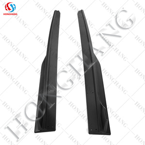 Suministro de fábrica Chaoshenghang, otros accesorios para automóviles, faldón lateral para coche, faldas laterales estilo PP negro mate <span class=keywords><strong>GT500</strong></span> para Ford Mustang 2015- - Product Image 3