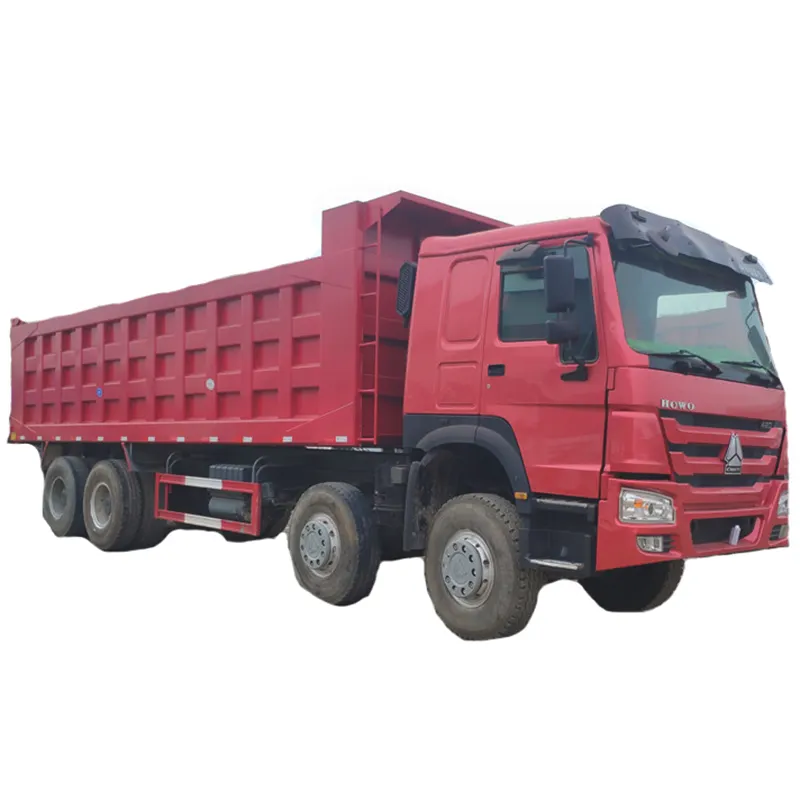 6x4 8x4 Sino Howoトラック価格新しい12輪ティッパーチップダンパートラック使用60トンダンプトラック