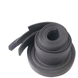 Epdm Foam Rubber Strip Sealing Strip Black Flat Rectangular Square For Cabinet Box Anti Collision Dustproof Weather Resistant - Product Image 1