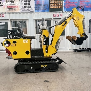 Mini excavadora popular YGZG con motor diésel, profundidad <span class=keywords><strong>de</strong></span> excavación <span class=keywords><strong>de</strong></span> 1.3 m, <span class=keywords><strong>para</strong></span> invernaderos, calles estrechas y trabajos agrícolas. - Product Image 1