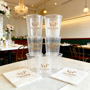 350ml 500ml Unbreakable Classic Design Hard <b>Plastic</b> Wedding Cups <b>clear</b> Pet U Shape Stemless Disposable Wine <b>Glasses</b> <b>Plastic</b> Cup - Product Image 1