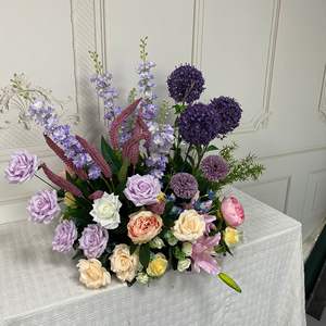 Arreglos Florales Artificiales Modernos, Tallos de Vegetación, Centros de Mesa para Bodas, Decoraciones para Fiestas, Flores para el Suelo de la Boda - Product Image 4