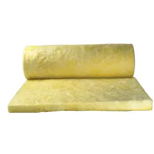 soundproof fiber glass wool roll cheap thermal insulation Roll Sound Absorbing Underlay Glass Wool