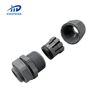 M20 CE RoHS câble LAN RJ45 IP68 connecteur en caoutchouc étanche Ethernet presse-étoupe en plastique pour réseau extérieur