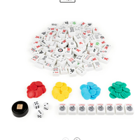 Jeu de tuiles de mahjong en mélamine blanche avec impression personnalisée, jeu de stratégie classique, qualité supérieure, logo personnalisé, enfants, familles, adultes