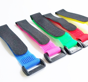 Attache de câble à bande magique attaches auto-adhésives faites sur commande de crochet et de boucle - Product Image 1