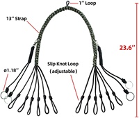 Accessoires de chasse Paracord Game Carrier Duck Goose Hanger Game Bird Tote