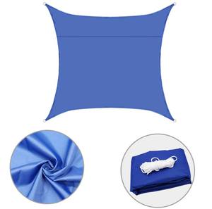 160 GSM 300D UV Blocking UV Protective Garden Canopy Cover 5x5m Square Waterproof Sun Shade Sail en matériau Oxford - Product Image 2