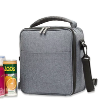 Enfriador de papel de aluminio de alta resistencia reutilizable, bolsa de almuerzo con aislamiento térmico ecológico, aislamiento de comida de Fitness personalizado, reutilizable