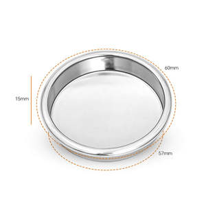 Cesta de Filtro Ciego de Acero Inoxidable de 58 mm para Cafetera, Cesta de Retrolavado - Product Image 5