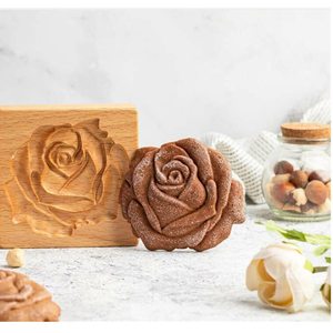 Emporte-pièce en bois pour cuisine, moule à biscuits, tampon à pain d'épices, Pryanik, Lebkuchen, Tirggel, Marzipan, Springerle, cuisine russe - Product Image 2