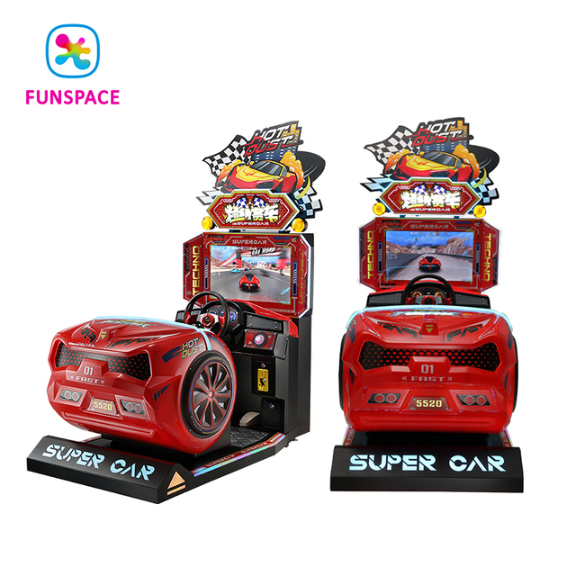 Gaming Center Arcade High Quality 3D Tour Super Car Race Dring Simulator Coin Operated Arcade Racing Game Machine