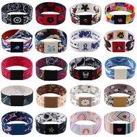Bracelets élastiques personnalisés, écologiques, à la mode, avec impression intégrale, création de votre propre logo, bracelet en RPET, RFID pour événements