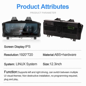 LCD Digital Dashboard <b>Speedometer</b> Instrument Panel Upgrade <b>for</b> Land Rover Range Rover Sport 2013-2017 - Product Image 4