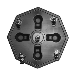 Precio bajo, plástico negro para exteriores, HDPE, inyectar agua y arena, <span class=keywords><strong>Base</strong></span> de sombrilla de diamante de 22L, Bases de sombrilla para jardín, Patio, sol, Playa - Product Image 3