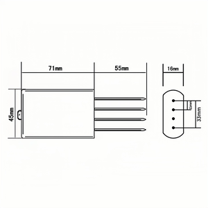 Geïntegreerde Grondvoedingsstoftester Multifunctionele <span class=keywords><strong>Ph</strong></span> Npk Ec-Sensoren Bodemstikstof Fosfor-En Kaliumsensoren - Product Image 2