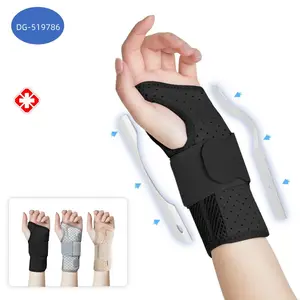BDE Hot Selling Hand Splint Sprain Wrist Tendon Sheath Support Fracture Joint Professional protector for Men and Women