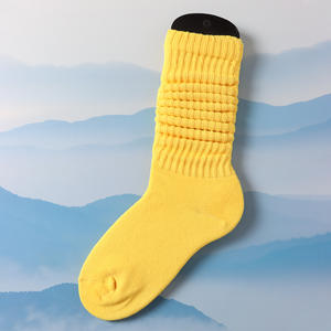 Calzini Lunghi da Donna in Cotone Traspirante, Stile Semplice, Personalizzabili, per Uso Quotidiano, Vendita all'Ingrosso con MOQ Basso - Product Image 5