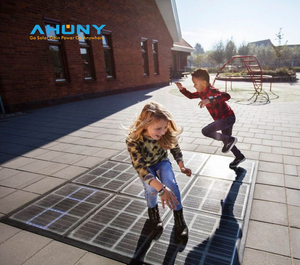 60W Beloopbare Zonne-Vloertegel Semi-Rigide Pv-Panelen Aangepast Voor Mariene Jachten Zonne-Bestrating Dock Gebouw Balkon Park Systeem - Product Image 4