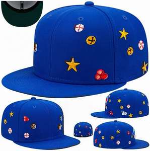 Nueva <span class=keywords><strong>gorra</strong></span> de béisbol de moda de 6 paneles Snapback <span class=keywords><strong>Era</strong></span>, <span class=keywords><strong>gorra</strong></span> de tamaño bordada lateral, protección solar y <span class=keywords><strong>gorra</strong></span> parasol - Product Image 4