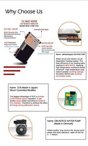 Zhen Ang 12KW sotto pavimento caldaia di <span class=keywords><strong>riscaldamento</strong></span> dell'acqua e doccia elettrica combi <span class=keywords><strong>per</strong></span> radiatore - Product Image 2
