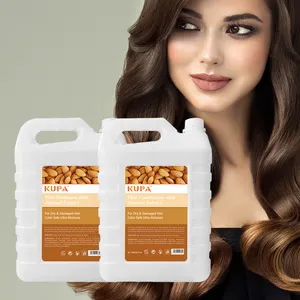 5L KUPA meslek salonu kullanımı sülfat ücretsiz doğal badem özü şampuan renk güvenli nemlendirici saç kremi